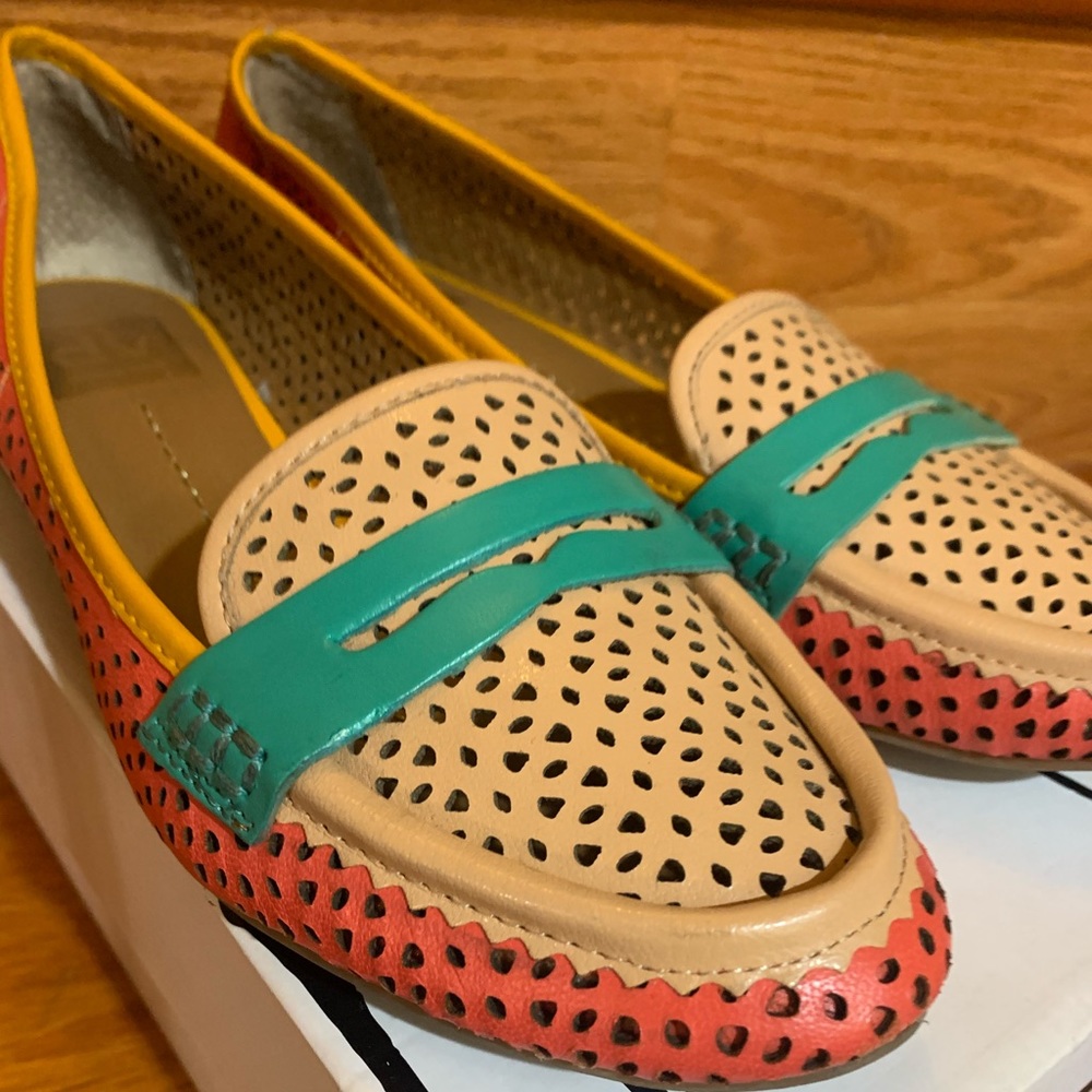 Color full ladies loafers